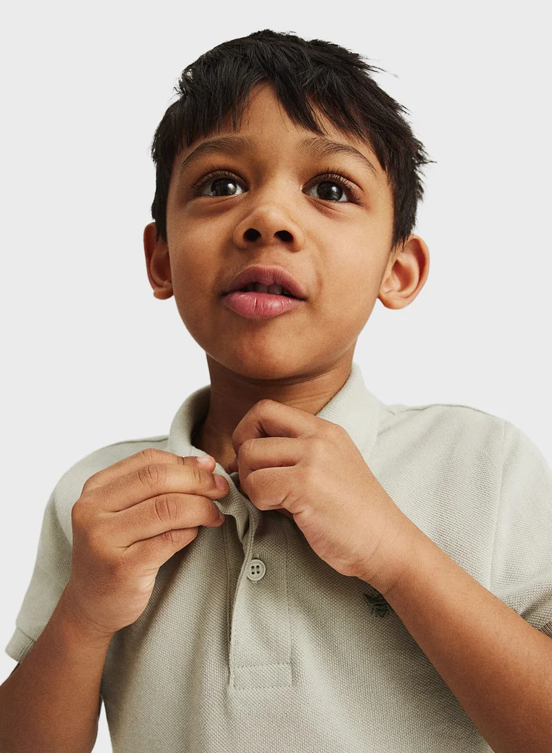 اتش اند ام Kids Pique Polo Shirt
