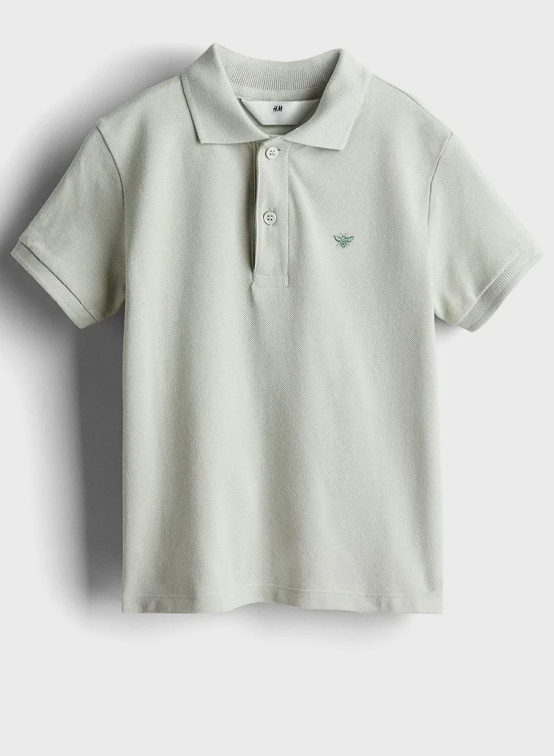 اتش اند ام Kids Pique Polo Shirt