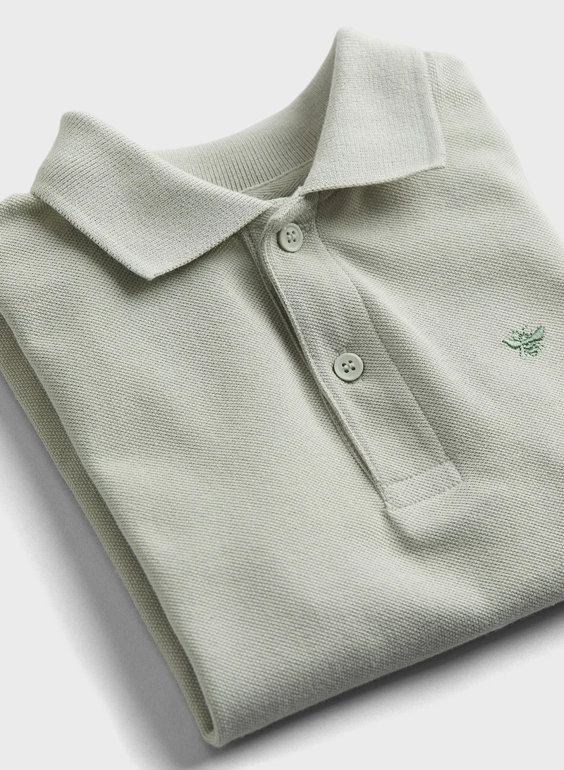 اتش اند ام Kids Pique Polo Shirt