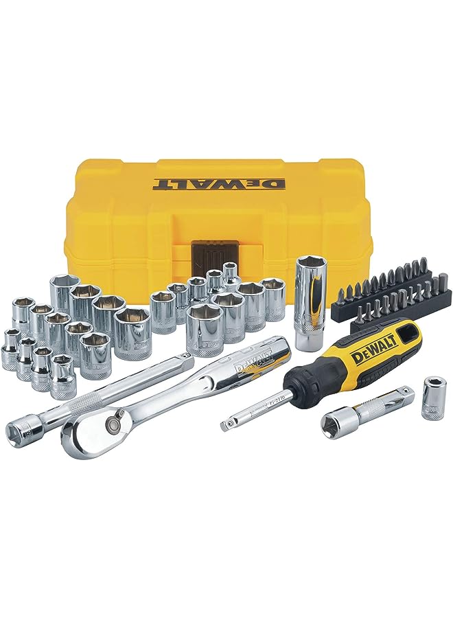 DEWALT Dwmt81611T 50 Pieces Mechanics Tool Set - Image 1