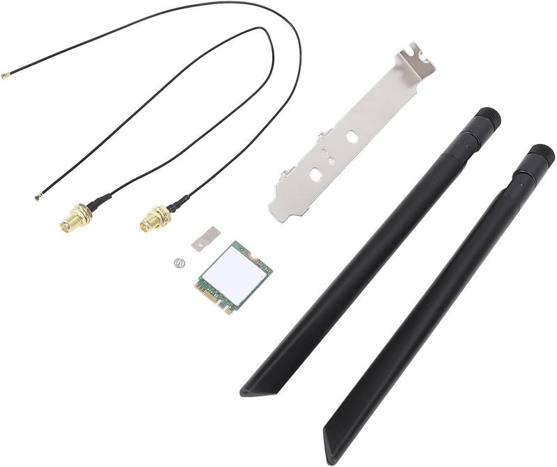 Dpofirs NGW Wireless Card, 1200 Mbit/S Transmission Speed M.2 Interface NGW WiFi Card for Laptop (External Antennae Bracket) - Image 4