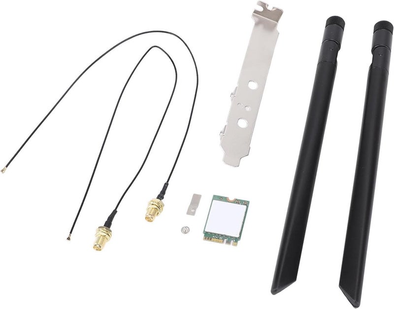 Dpofirs NGW Wireless Card, 1200 Mbit/S Transmission Speed M.2 Interface NGW WiFi Card for Laptop (External Antennae Bracket) - Image 3