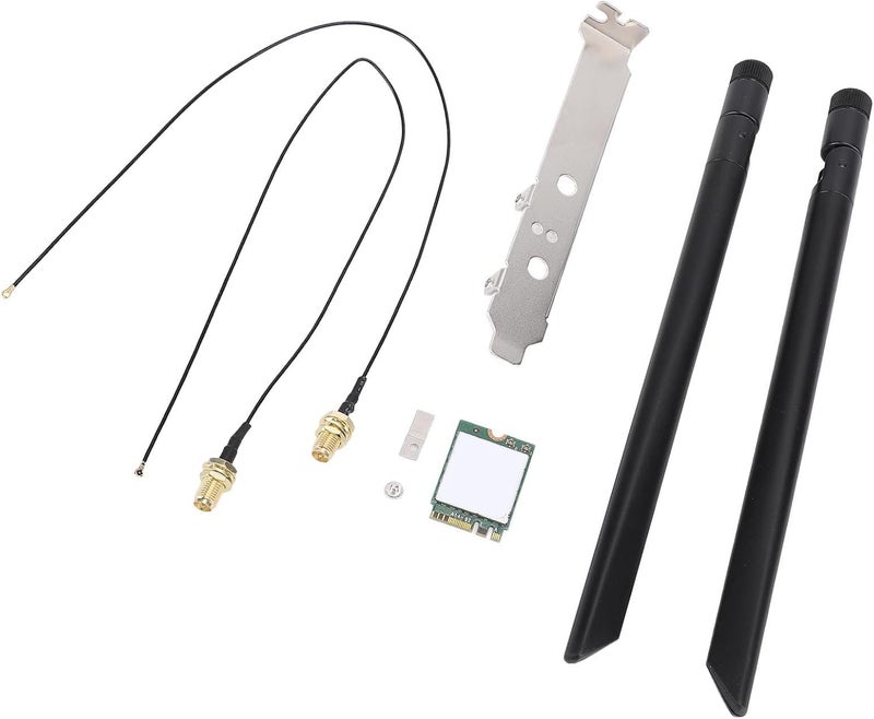 Dpofirs NGW Wireless Card, 1200 Mbit/S Transmission Speed M.2 Interface NGW WiFi Card for Laptop (External Antennae Bracket) - Image 5