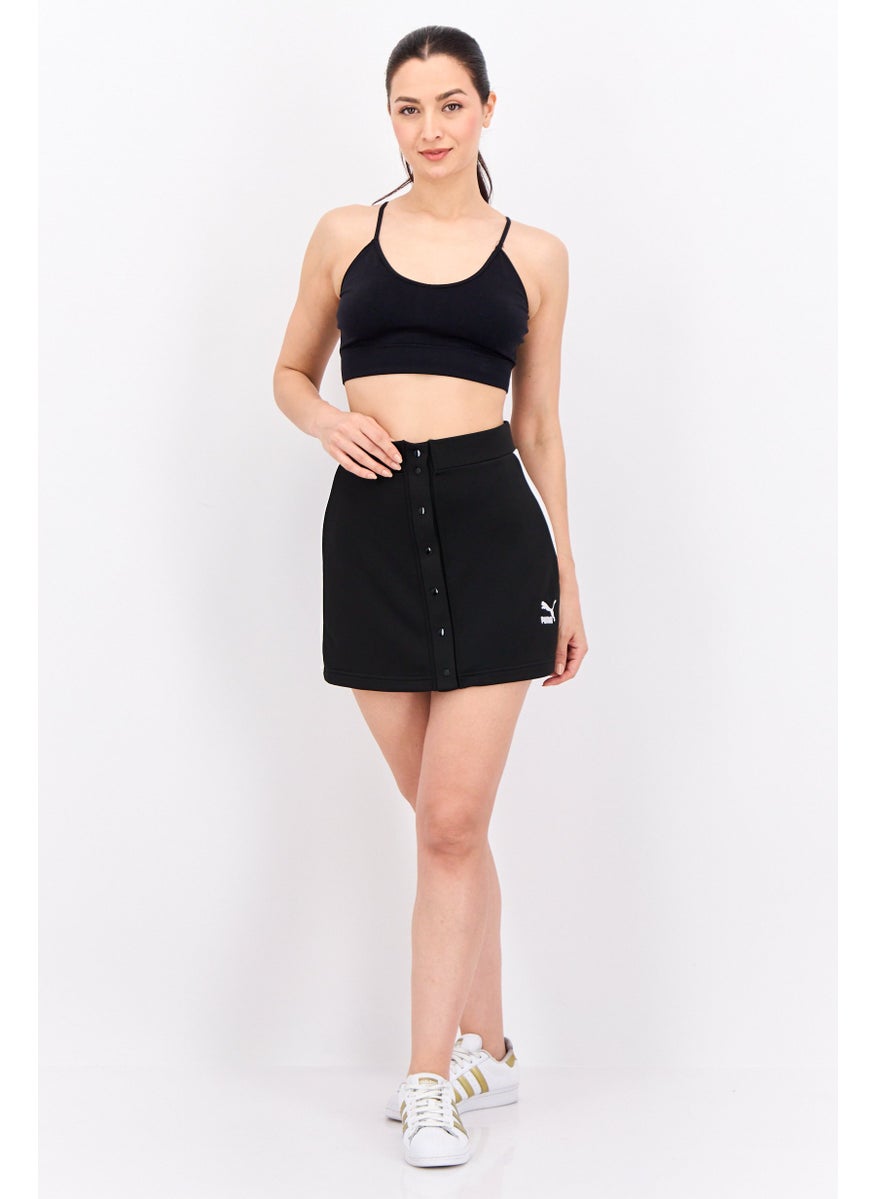 PUMA Women Sportswear Fit Classic T7 Outdoor Skirt, Black/White  - Image 4