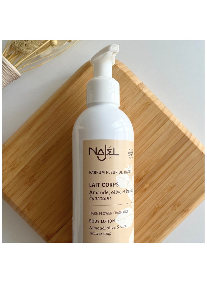 najel Organic  Body Lotion Tiare Flower Fragrance Eco Certified - Image 2