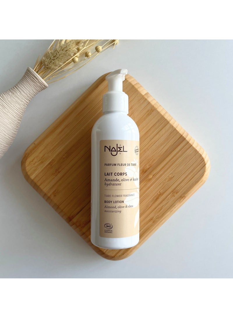 najel Organic  Body Lotion Tiare Flower Fragrance Eco Certified - Image 3