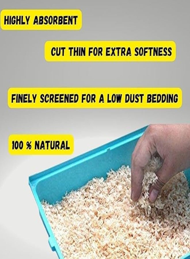 GIG BAZAAR- Pine Wood Shavings Bedding for Hamsters, Birds, Chinchillas, Guinea Pigs, Mice, Rabbits, Reptiles, Small Animals, Natural Nesting Material (1, Kilograms) - Image 3