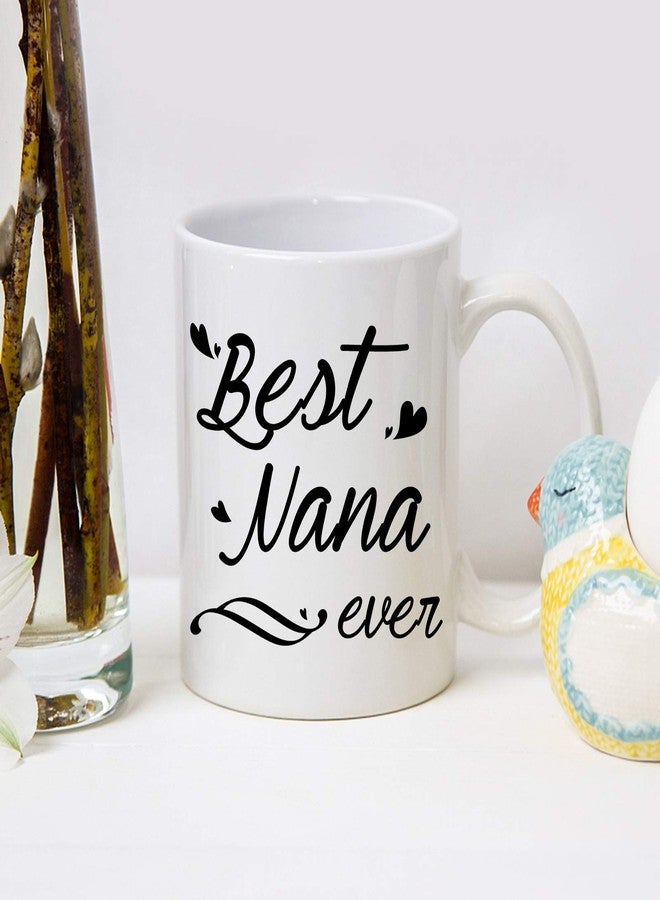 Toshiy Best Nana Coffee Mug - Perfect Gifts for Mom, Grandma from Grandkids - 11 Oz - Image 5