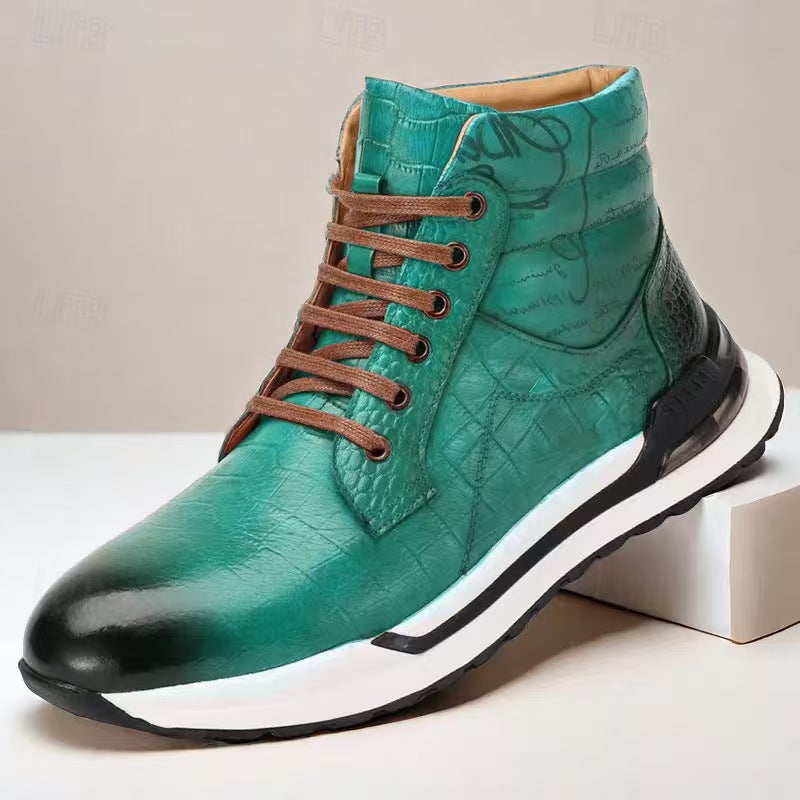 Low Boots High-End Business Leather Shoes Men'S British Style Leather Men'S Leather Shoes Handsome Men'S Casual Leather Shoes Men - Image 3