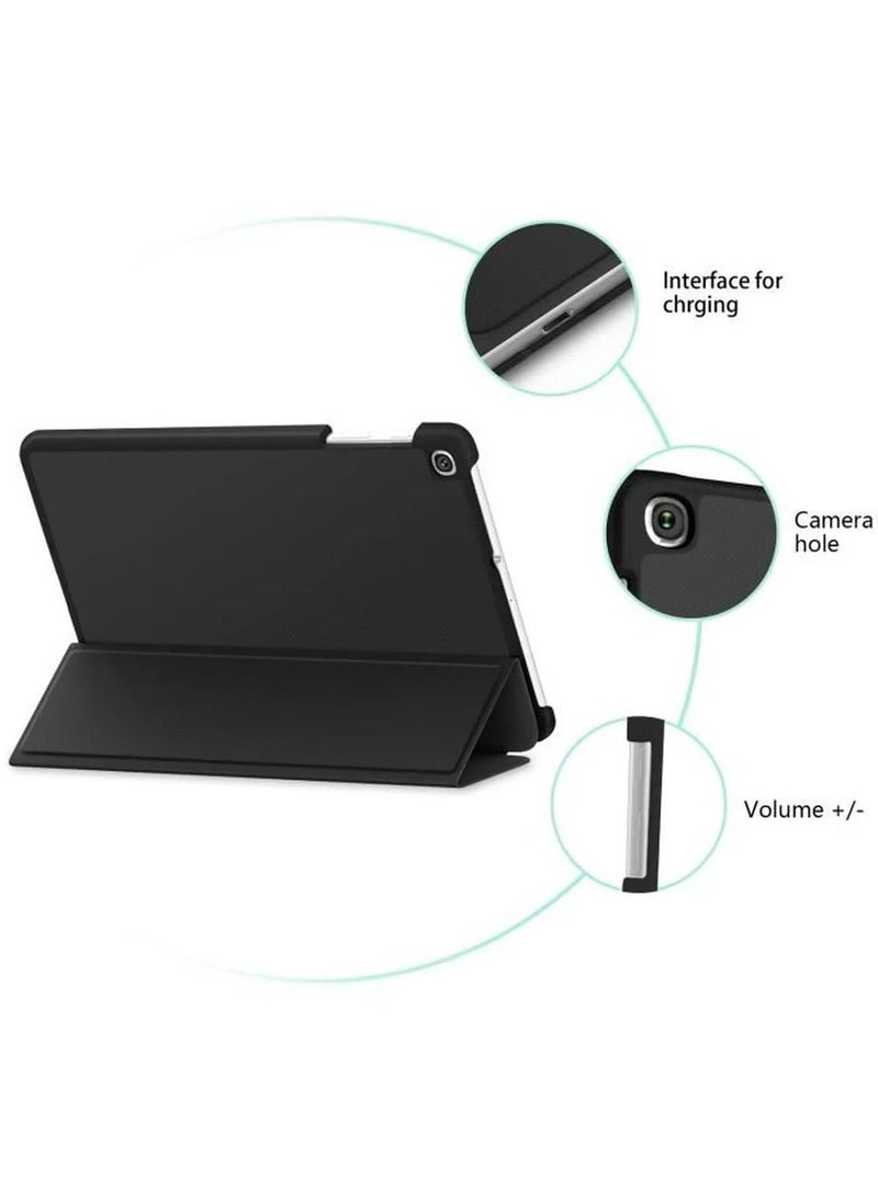 JAJEEK for Huawei Matepad T10s Case Stand Folio Cover 10.1 inch (2020) Trifold Slim Protective Leather Smart Case - Image 4