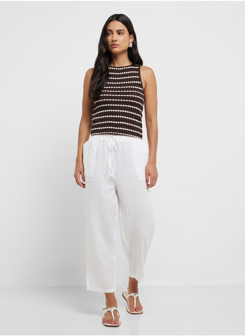 MANGO Knitted Top With Geometric Print  - Image 4