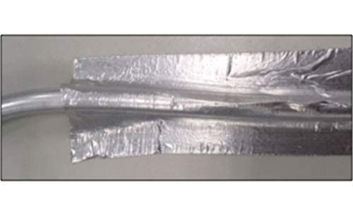 SE Multi Purpose Self Adhesive Water Proof Aluminum Foil Tape High Temp Heat Resistant Silver (24MM) - Image 4