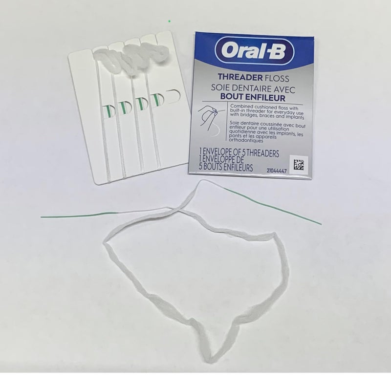 Glide Oral-B Glide Threader Floss, 30-Count (Pack of 6) - Image 2