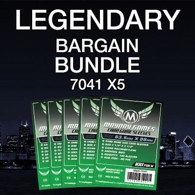 Mayday Games Legendary Game Accessory Standard Card Sleeve Bundle - Image 1