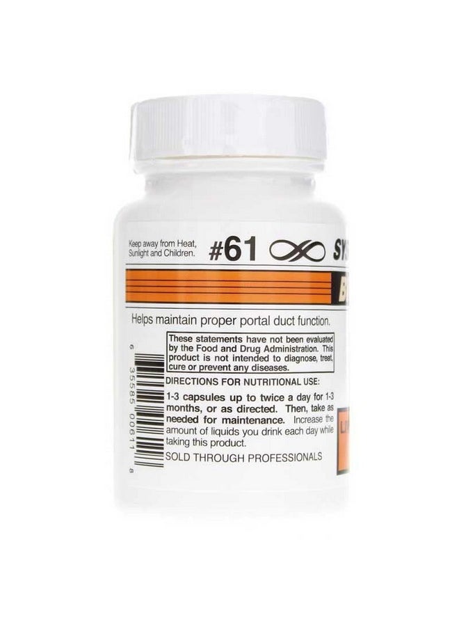 Systemic Formulas - Lb LiverGall Bladder 60 Capsules Bio Function 61 Liver + Gall Bladder Support Portal Duct Function Supplement Contains Red Beet Root Powder - Image 1