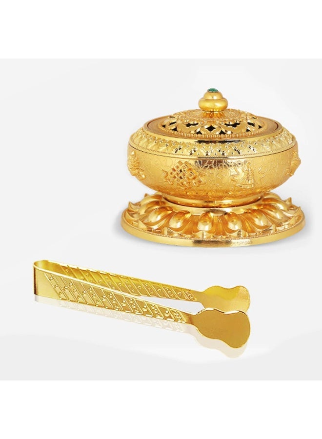 مشبك عطر صغير – هدية مثالية للمناسبات مثل أعياد الميلاد والتخرج، مناسب لاستخدام البخور والفحم - Image 3