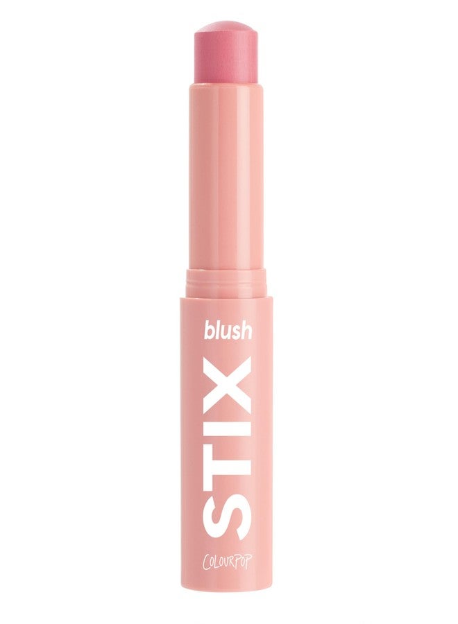 ColourPop Blush Stix - Cream Blush Stick with a Blendable, Hydrating Formula and Natural, Skin-Like Finish - Glowy Summer Makeup for Cheeks, Eyes & Lips - Cool It (0.28 oz) - Image 1