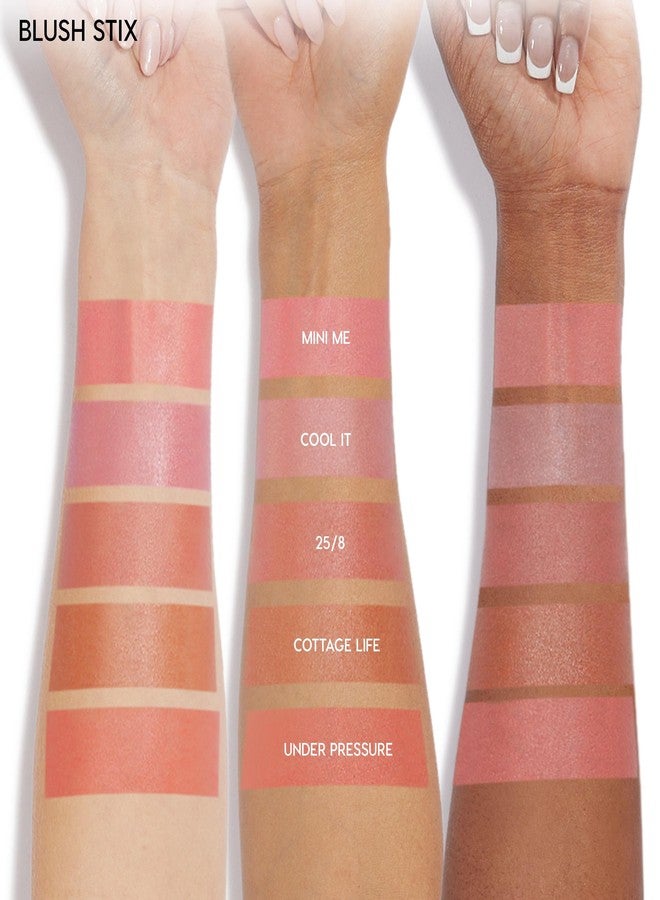 ColourPop Blush Stix - Cream Blush Stick with a Blendable, Hydrating Formula and Natural, Skin-Like Finish - Glowy Summer Makeup for Cheeks, Eyes & Lips - Cool It (0.28 oz) - Image 4