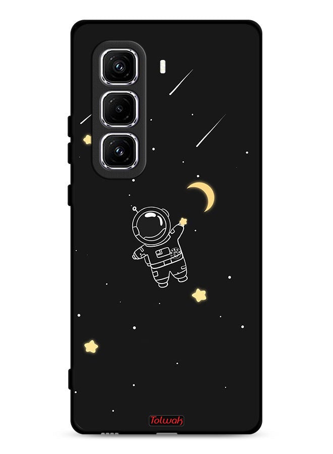 Tolwak Infinix Hot 50 Pro Plus 4G Protective Case Cover Astronaut Art Clip - Image 1