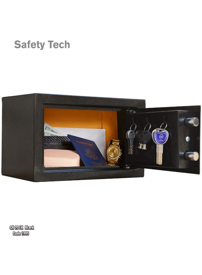 Safety Tech The GN 20 LK safe is equipped with a combination lock system… advanced security that meets your modern needs, from the globally trusted brand Safety Tech! - Image 3