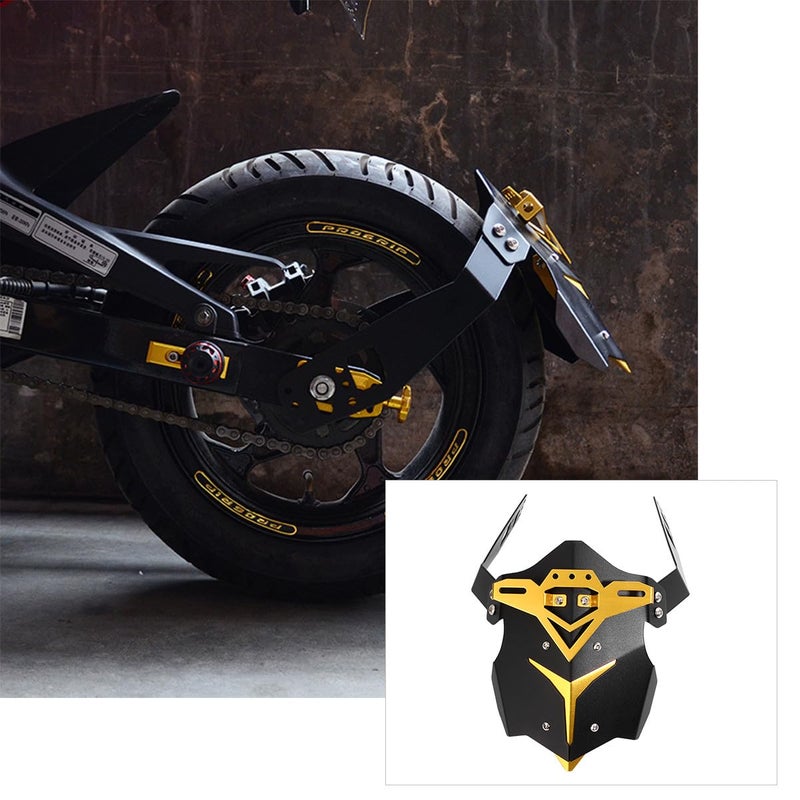 Gold Aluminum Alloy Motorcycle Front Rear Mudguard Off Road Splash Guard - Image 4