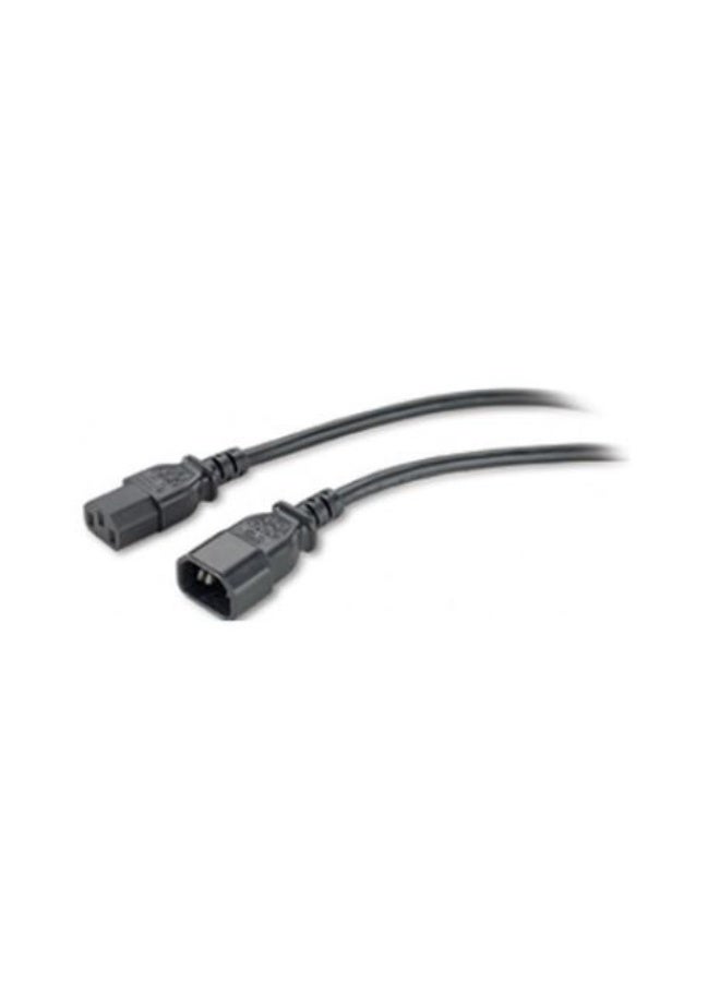 اي بي سي APC AP9870 كابل طاقة، IEC‑320 C14 إلى IEC‑320 C13 – 2.5 م (أسود)