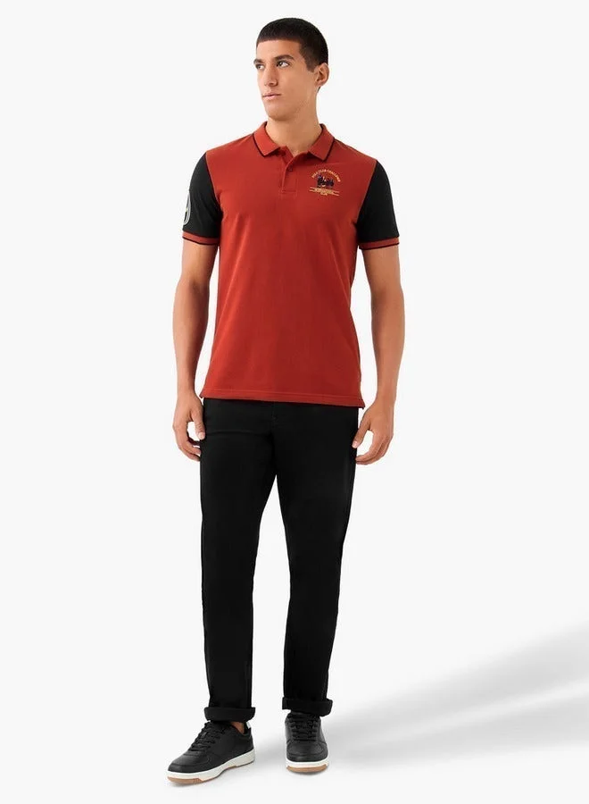 Splash FAV Logo Embroidered Polo T-shirt
