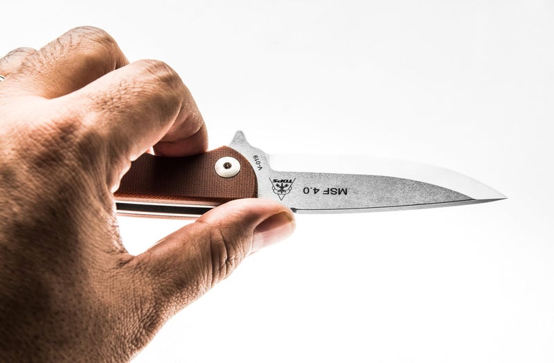 TOPS سكين توبس ميني سكاني فولدر 4.0 - تشطيب شفرات تامبل - Image 3