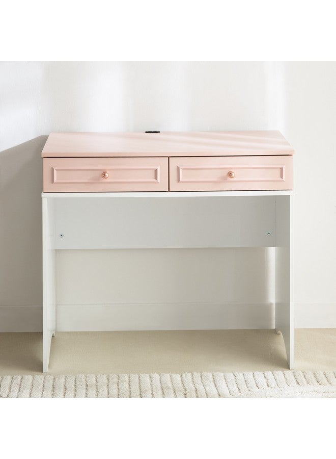 Home Box Carmine Smart Study USB Desk with 2-Drawers 49 x 78 x 90 cm - Image 3