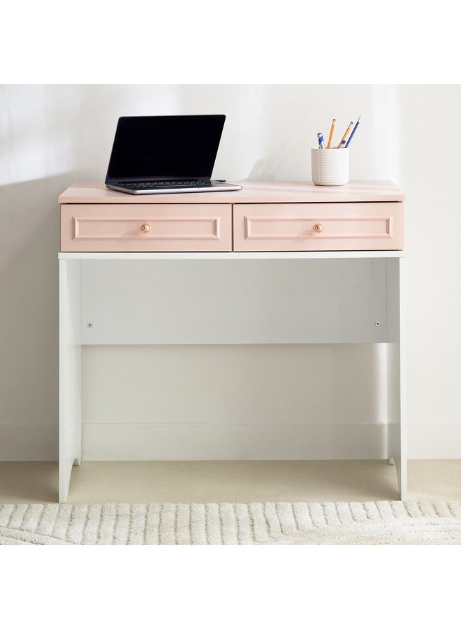 Home Box Carmine Smart Study USB Desk with 2-Drawers 49 x 78 x 90 cm - Image 2