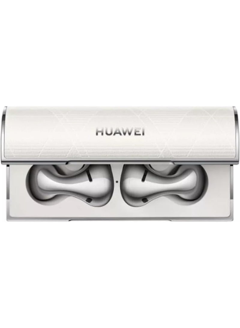 هواوي ايكيت Huawei FreeBuds Lipstick 2 TWS Earbuds Bluetooth 5.2 Earphone Noise Cancellation IP54 (silver white) - Image 1