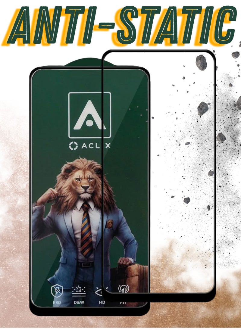 5 Pieces Antistatic ESD Dustproof Premium Quality High Definition Tempered Glass Screen Protector Designed For Oppo A52