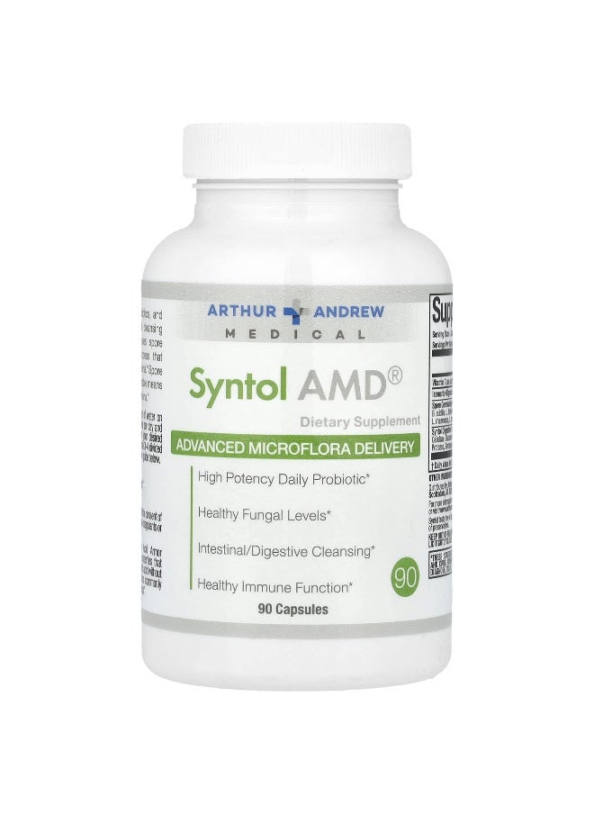 Arthur Andrew Medical Arthur Andrew Medical, Syntol AMD®, Advanced Microflora Delivery, 90 Capsules  - Image 1