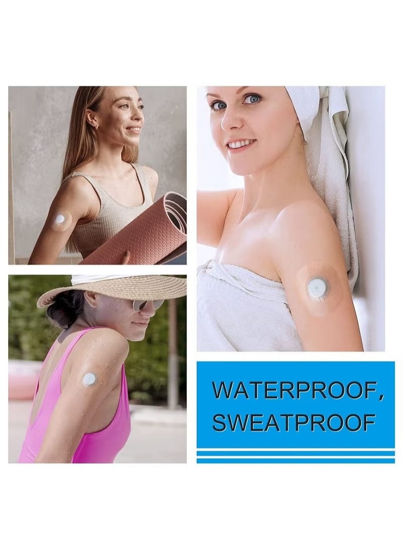 20 Pack Adhesive Patches for Freestyle Libre 2 Guardian Enlite Sensor Covers Clear Film Tape - Image 5