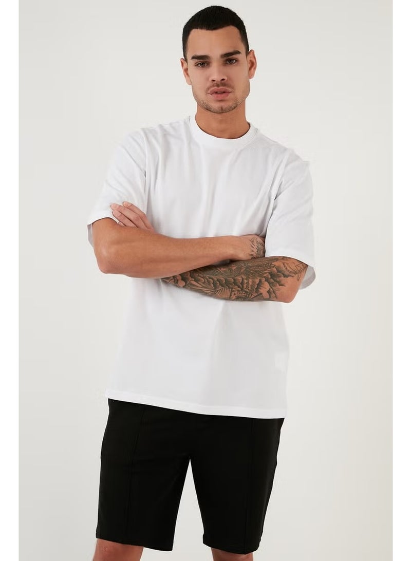 Buratti Cotton Oversize Crew Neck Basic T Shirt Men's T Shirt 5902365 - Image 2