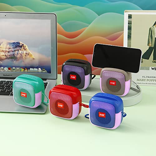 MZ M424SP (Portable Bluetooth Speaker) Dynamic Thunder Sound with Disco LED 5 W Bluetooth Speaker (Green, Stereo Channel) - Image 5