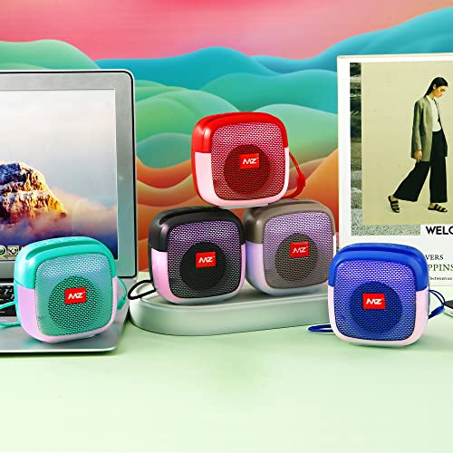 MZ M424SP (Portable Bluetooth Speaker) Dynamic Thunder Sound with Disco LED 5 W Bluetooth Speaker (Green, Stereo Channel) - Image 4