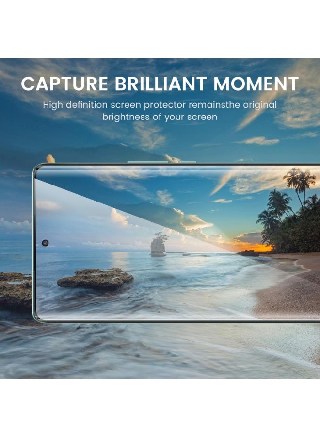 واقي شاشة زجاجي مقوى لهاتف Honor X9D، لاصق بالكامل، ثلاثي الأبعاد، منحني، مقاوم للخدش، صلابة 9H. - Image 5