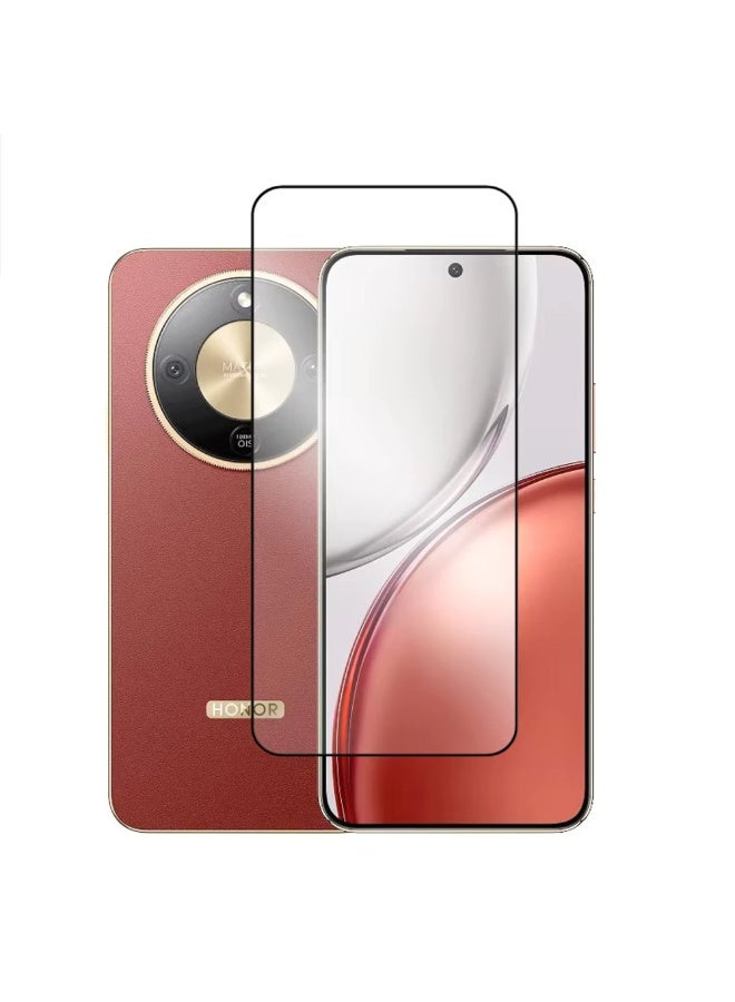 واقي شاشة زجاجي مقوى لهاتف Honor X9D، لاصق بالكامل، ثلاثي الأبعاد، منحني، مقاوم للخدش، صلابة 9H. - Image 1