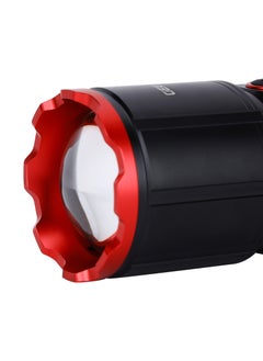 GEEPAS Rechargeable LED Flashlight With Power Bank, 15 Hrs Working Time, Power Reminder, Aluminum Alloy Body, Type C Charging, 5 Hrs Charging Time, High, Medium, Low, Stroboscopic, Flash, SOS Switch Modes  - Image 4