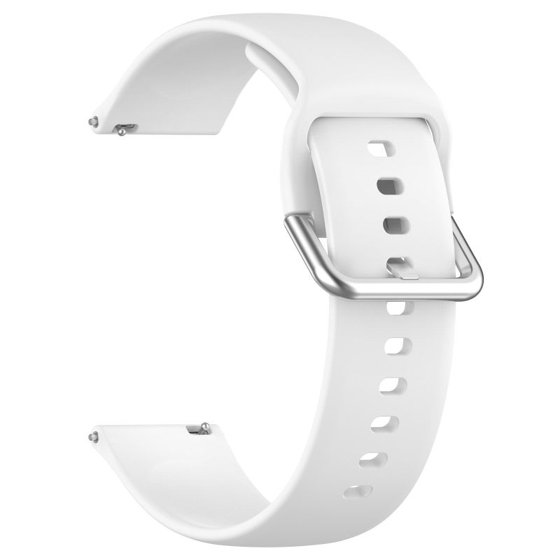 Suitable For Xplora X6 Play Children'S Watch Silicone Strap Sports Wrist Strap 20Mm Silver Buckle - Image 1