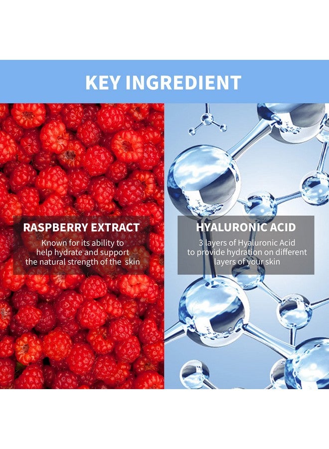 MAKEP:REM MAKEPREM Hydrate Me Micro Tension Cream Moisturizing Water Cream Hydrate Smooth No-Sticky - Dry Extra-Dry Sensitive Oily Aging Acne-prone Skin Hyaluronic Acid Raspberry 2.19 Fl Oz Korean Skincare. - Image 4