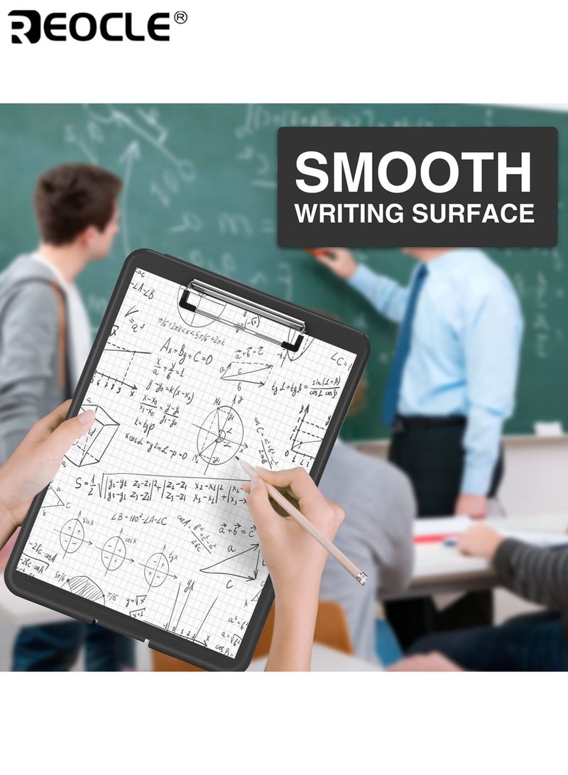 ريوكل حافظة حافظة متينة مع مشبك منخفض الارتفاع وتصميم خفيف الوزن من مادة البولي بروبيلين مع ميزة قابلة للطي للاستخدام في المكتب والمدرسة والتمريض - Image 5