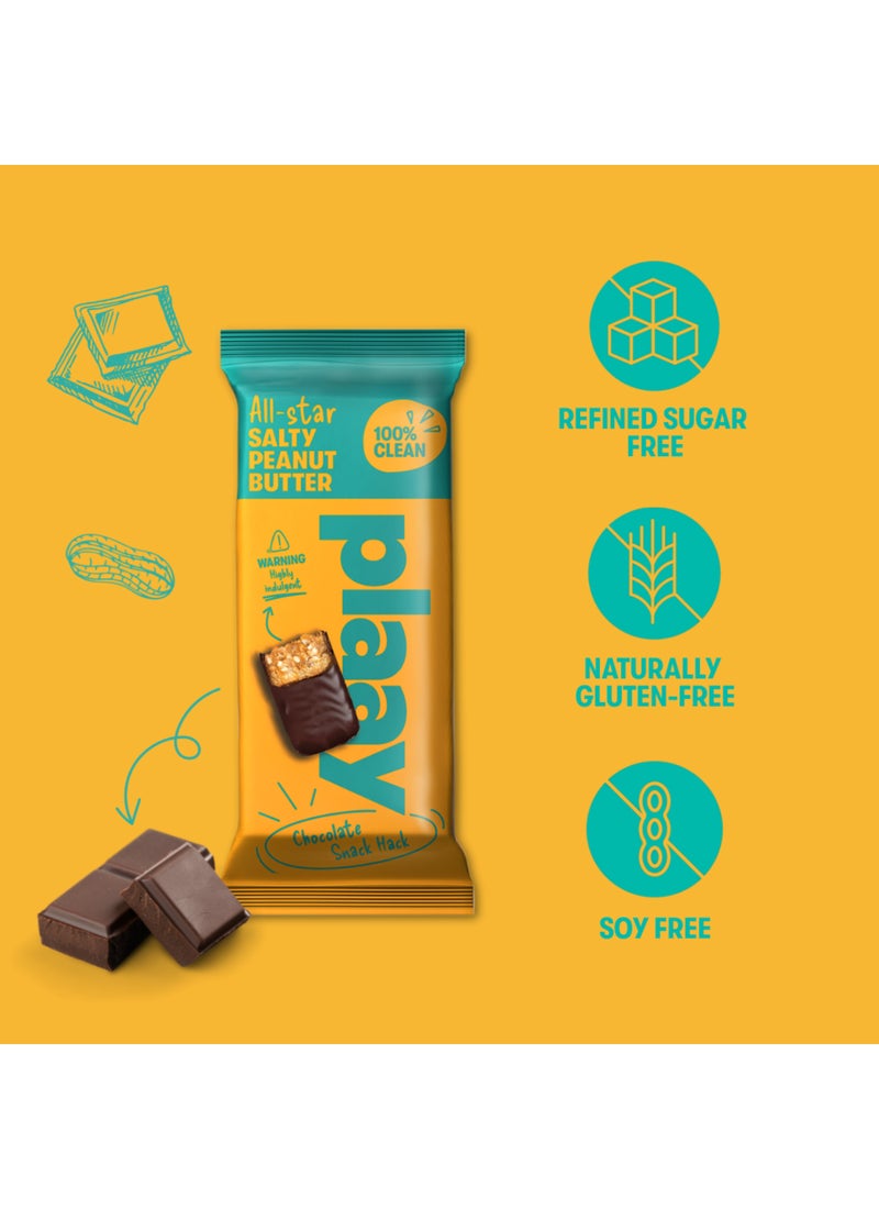 Plaay Salty Peanut Chocolate Bar - Image 4