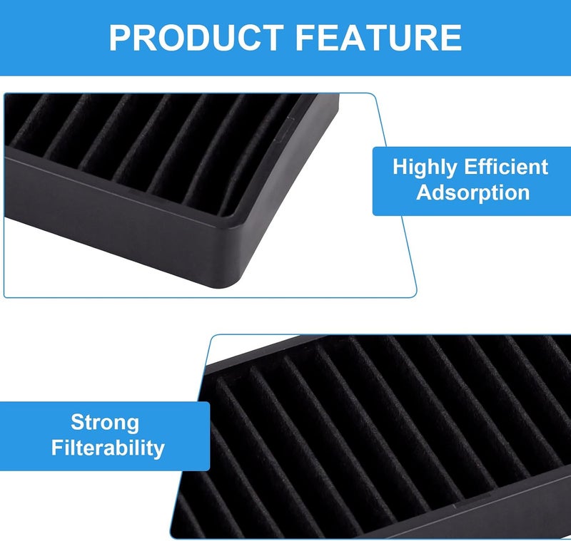GreeSuit 5230W1A003A Replacement Microwave Charcoal Air Filter Compatible with LG Kenmore GE Microwave, LMHM2237BD LMV1650ST LMV2031SB LMV2031ST PVM9005SJ8SS JVM7195SK6SS, 4 Pack Versatile application - Image 4