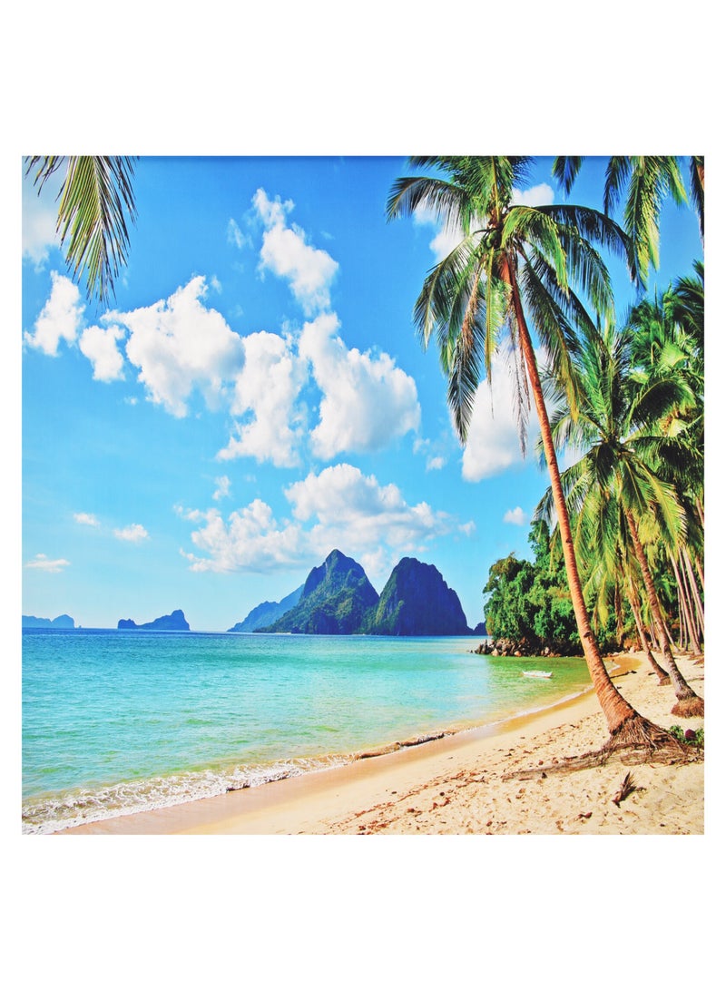 2.1 * 1.5m/ 7 * 5ft Photography Background Seascape Portrait Photography Backdrops Photo Studio Props for Portrait Photos Party Decoration  - Image 1