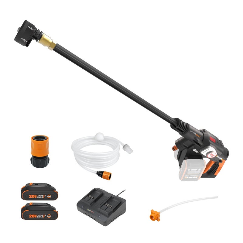 WORX 40V PowerShare Hydroshot 800 PSI Brushless Portable Power Cleaner 5in1 Nozzle Power Washer Pressure Washer WG647 - Image 2