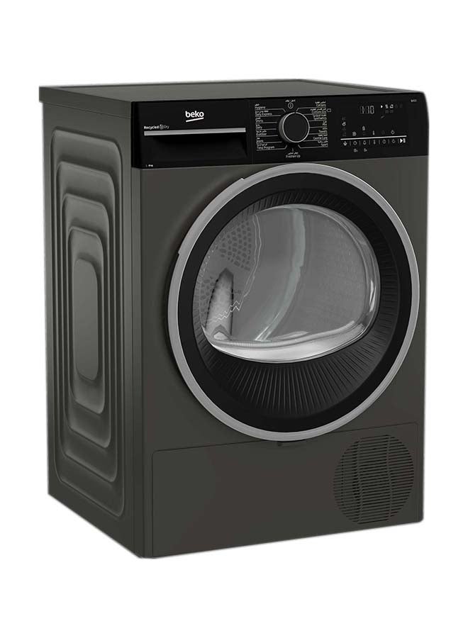 Beko Condenser Dryer 8kg ProSmart Inverter 15 Programs Optisense Sensor Dry Gray 8 kg 561 kW DC8MSA Gray - Image 2