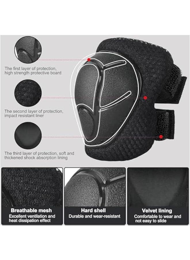 RYNX Kids Helmet And Pad Set，7 In 1 Kids Bike Helmet Set，Adjustable Kids Helmet Elbow Pads Wrist Guards，Protective Gear Set For Scooter Skateboard Roller Skating Cycling - Image 4