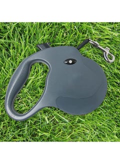 Kuber Industries Retractable Dog Leash|One Button Break With Safety Lock|Automatic & Non-Slip Handle|Windog-1092|Soft Padded Handle For Comfortable Grip|Pet Training & Walking Accessory|Grey  - Image 1